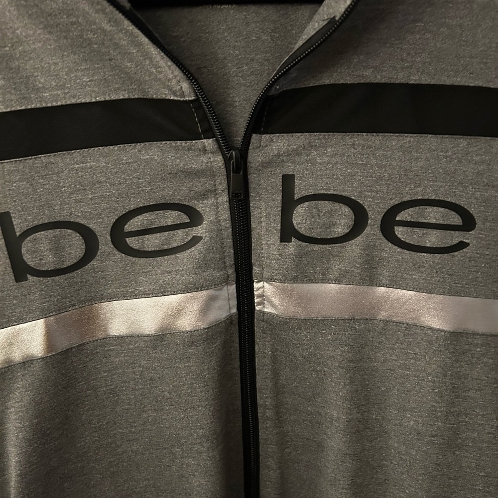 Bebe Sport Heather Gray Jacket